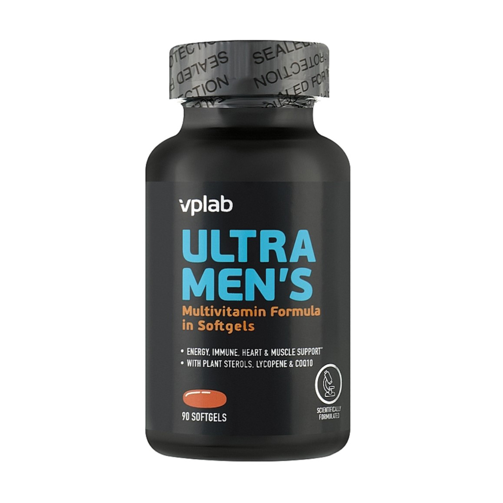 Мультивітаміни для чоловіків VPLab Ultra Men's Multivitamin Formula, 90 капсул